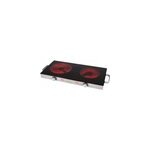 Plaque de cuisson double infrarouge pc - dkp 1211, plaque chauffante