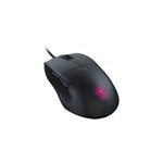Pure sel - souris gaming ergonomique ultral�g�re rgb, capteur optique dpi 8k, touches m�caniques, syst�me ...