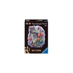 Puzzle en bois chat de printemps