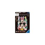 Puzzle en bois disney mickey & minnie