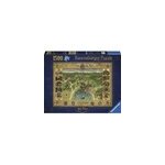 Puzzle carte de poudlard