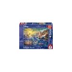 Puzzle thomas kinkade : disney arielle