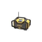 Radio sur batterie et secteur dcr027 - qw, radio de chantier