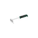 R�teau � main de jardin, acier inoxydable