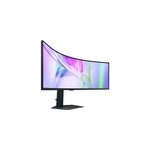 S95uc �cran plat de pc 124, 5 cm (49 ; ) 5120 x 1440 pixels dual qhd lcd noir moniteur ultrawide incurv� ...