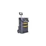 Servante modulo 2 en 1 avec boite organiseur, valise  roulettes