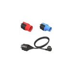 Set d''adaptateurs de prise standard (ue) 16a 5p, 16a 3p, prise de terre