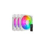 Sickleflow edge 120 argb white edition kit de ventilateurs ventilateurs de bo�tier