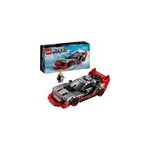 Speed champions - voiture de course audi s1 e - tron quattro, jouets de construction
