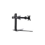 Support de bureau double standard ds1002d - b1, pied de support