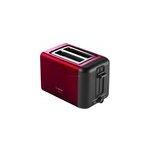 Tat3p424de grille - pain 2 part(s) 970 w noir, rouge