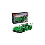 Technic porsche 911 gt3 r rexy ao racing voiture de course, jouets de construction