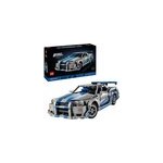 Technic - voiture nissan skyline gt - r (r34) 2 fast 2 furious, jouets de construction