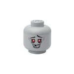 T�te de rangement lego  ; zombie ; , grande, bo�te de rangement