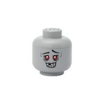 T�te de rangement lego  ; zombie ; , petite, bo�te de rangement