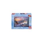 Thomas kinkade studios: disney dreams collection - cinderella bringing home the tree, puzzle