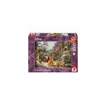 Thomas kinkade studios: painter of light - disney blanche - neige - danse avec le prince, puzzle