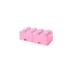Tiroir  briques lego 8 rose, bote de rangement