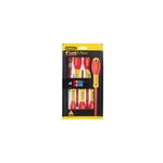 Tournevis isoles 1000v elec + pozi + testeur - jeu de 6pcs fatmax Tournevis isoles 1000v elec + pozi + testeur - jeu de 6pcs fatmax