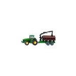 Tracteur john deere 8430 avec remorque forestire, modle rduit de voiture