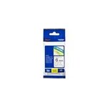 Tze - 111 ruban d''�tiquette noir sur transparent