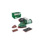 Universalsander 18v - 10 ponceuse orbitale 22000 opm noir, vert, ponceuse multi