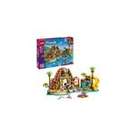 Les vacances en famille au bord de la mer, jouets de construction
