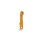 Verrous de ports rj45, 10 pi�ces avec cl�, orange, verrou antivol