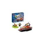 Ville - bateau de sauvetage incendie, jouets de construction