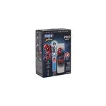 Vitality pro kids spiderman enfant brosse  dents rotative oscillante bleu, rouge, brosse a dents electrique ...