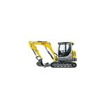 Super - wacker neuson et65 excavateur sur chenilles , mod�le r�duit de voiture