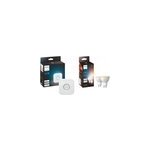 White ambiance gu10 + bridge, lampe � led