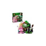Wicked - figurines d elphaba et de glinda, jouets de construction