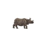 Wild life rhinoc�ros indien, figurine