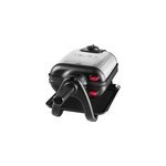Wm756d moule  gauffres 2 gauffre(s) 1200 w noir, acier inoxydable, machine  gauffre