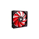 Xpf120. r boitier pc ventilateur 12 cm noir, rouge, ventilateur de botier
