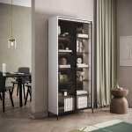 Perle d'argent - vaisselier - 196 cm x 92 cm x 34 cm