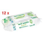 12 paquets 50 lingettes dsinfectantes wip'anios excel