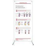 Affiche droulante constitution des extincteurs