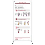 Affiche droulante constitution des extincteurs