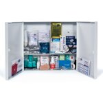 Armoire  pharmacie en abs 2 portes - garnie