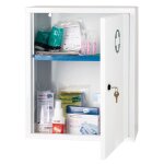 Armoire � pharmacie medi basic 1 porte garnie - serrure � cl�