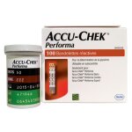 Bandelettes de glycmie pour lecteurs accu chek performa et nano