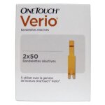 Bandelettes de glycmie pour lecteurs one touch verio