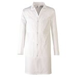 Blouse blanche 100% coton mixte  manches longues