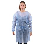 Blouse de protection  usage unique poignets lastiques