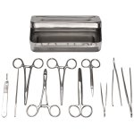 Botes de petite chirurgie 10 instruments chirurgicaux
