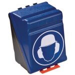 Bo�tier de rangement casque et serre - t�te anti - bruit