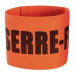 Brassard lastique orange srigraphi serre - file