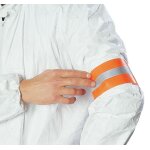 Brassard fluo avec bande rflchissante
